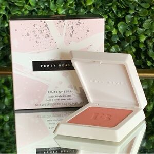 Fenty Cheeks SUNDRESS SZN Suede Waterproof Powder Blush | NEW | Peachy Pink